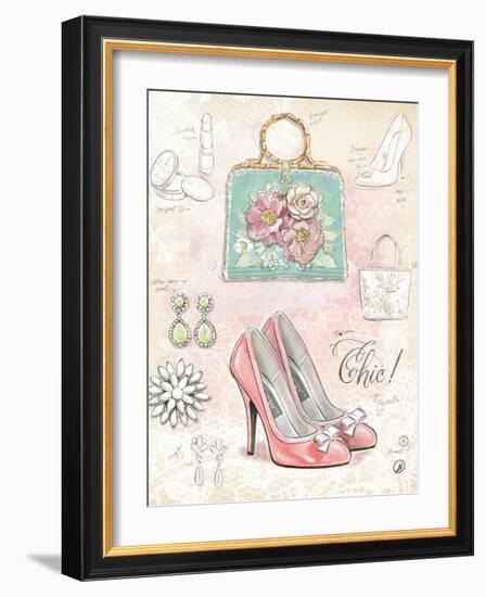 Chic in Vintage-Chad Barrett-Framed Art Print