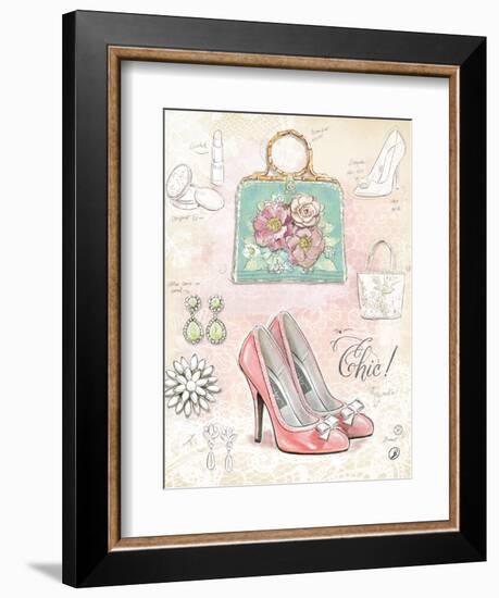 Chic in Vintage-Chad Barrett-Framed Art Print