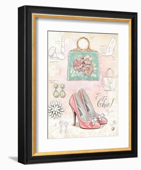 Chic in Vintage-Chad Barrett-Framed Art Print