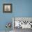 Chic Lattice Bath I-Elizabeth Medley-Framed Stretched Canvas displayed on a wall