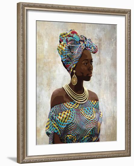 Chic Portrait - Asha-Mark Chandon-Framed Giclee Print