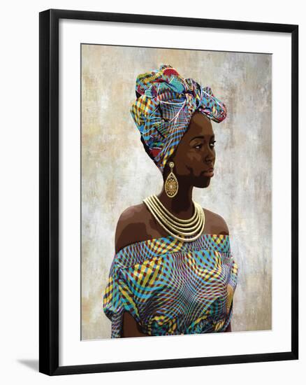 Chic Portrait - Asha-Mark Chandon-Framed Giclee Print