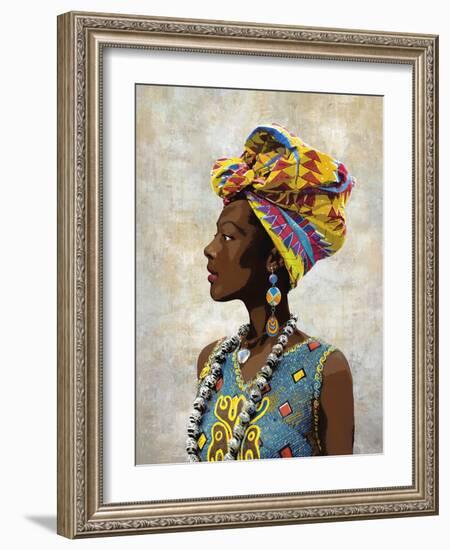 Chic Portrait - Etana-Mark Chandon-Framed Giclee Print