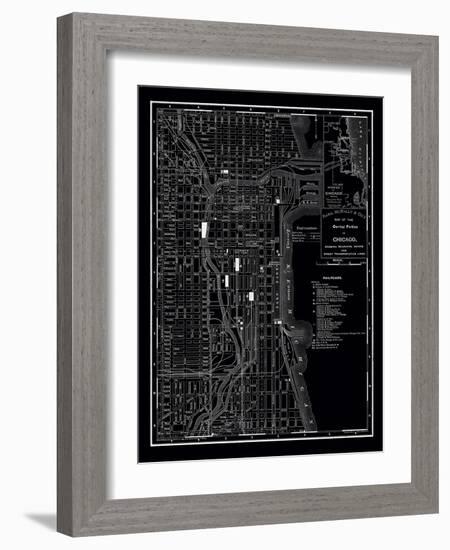 Chicago, 1895-null-Framed Art Print