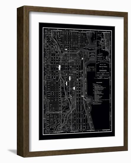 Chicago, 1895-null-Framed Art Print