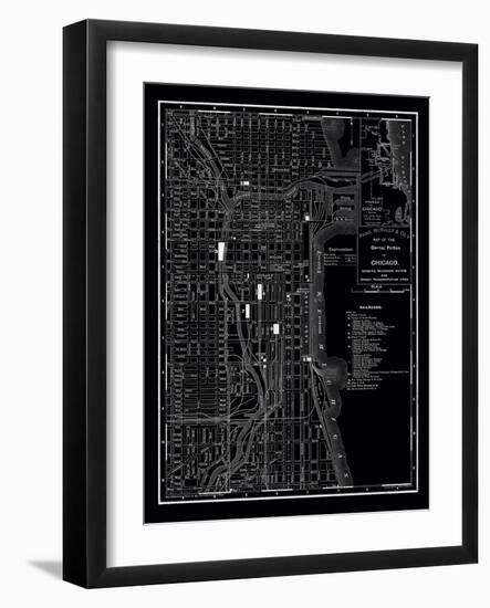 Chicago, 1895-null-Framed Art Print