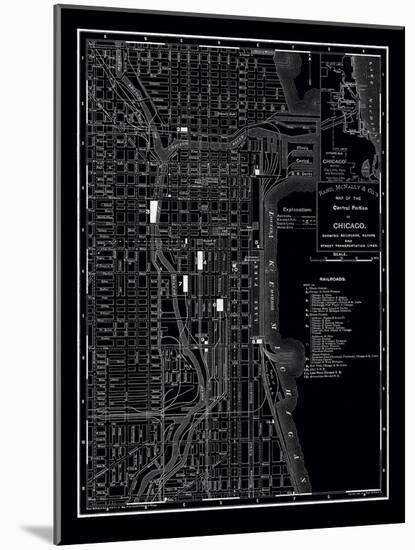 Chicago, 1895-null-Mounted Art Print