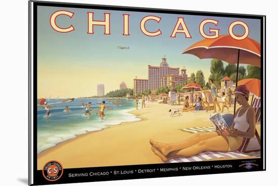 Chicago and Southern Air-Kerne Erickson-Mounted Art Print