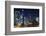 Chicago at Night.-rudi1976-Framed Photographic Print