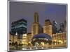 Chicago at night-Patrick  J. Warneka-Mounted Photographic Print