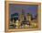 Chicago at night-Patrick  J. Warneka-Framed Premier Image Canvas
