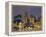 Chicago at night-Patrick  J. Warneka-Framed Premier Image Canvas