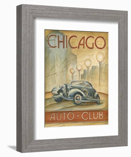 Chicago Auto Club-Ethan Harper-Framed Art Print