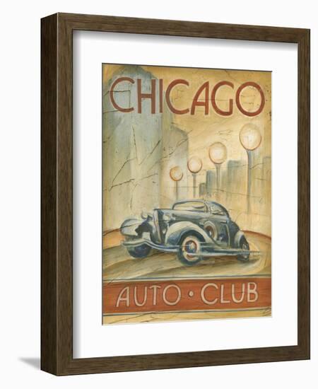 Chicago Auto Club-Ethan Harper-Framed Art Print