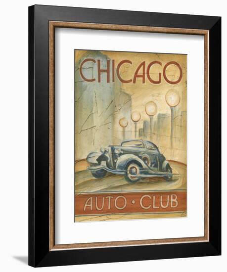 Chicago Auto Club-Ethan Harper-Framed Art Print