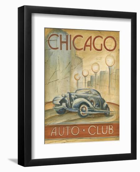 Chicago Auto Club-Ethan Harper-Framed Art Print