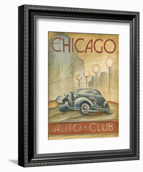 Chicago Auto Club-Ethan Harper-Framed Art Print