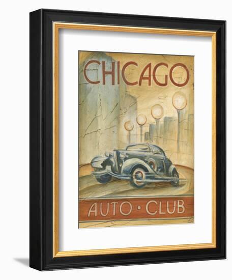 Chicago Auto Club-Ethan Harper-Framed Art Print