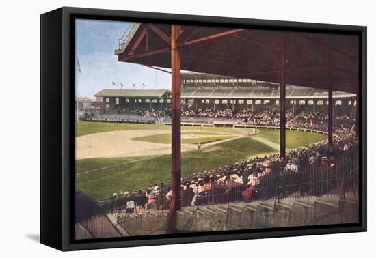 Chicago Baseball Field-null-Framed Stretched Canvas