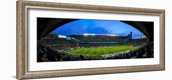 Chicago Bears At Soldier Field-Steve Gadomski-Framed Photographic Print