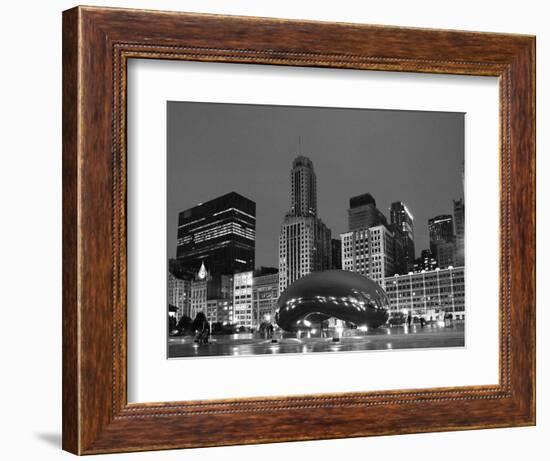 Chicago  Black &White-Patrick  J. Warneka-Framed Photographic Print