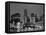 Chicago  Black &White-Patrick  J. Warneka-Framed Premier Image Canvas