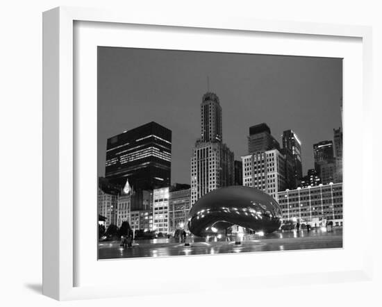 Chicago  Black &White-Patrick  J. Warneka-Framed Photographic Print