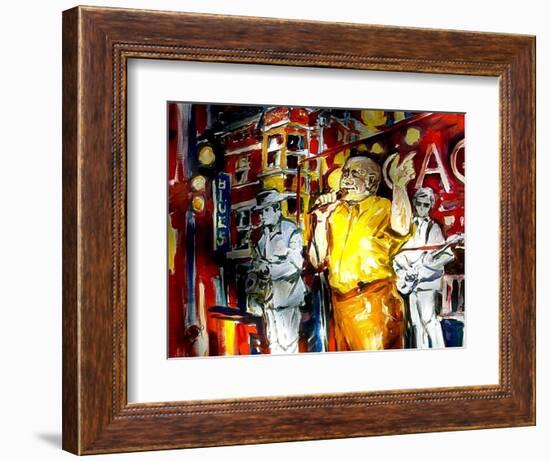 Chicago Blues-Diane Millsap-Framed Art Print