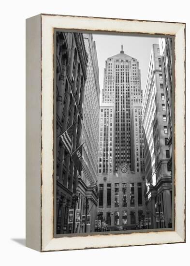 Chicago Board of Trade Building, Downtown Chicago, Illinois, United States of America-Amanda Hall-Framed Premier Image Canvas