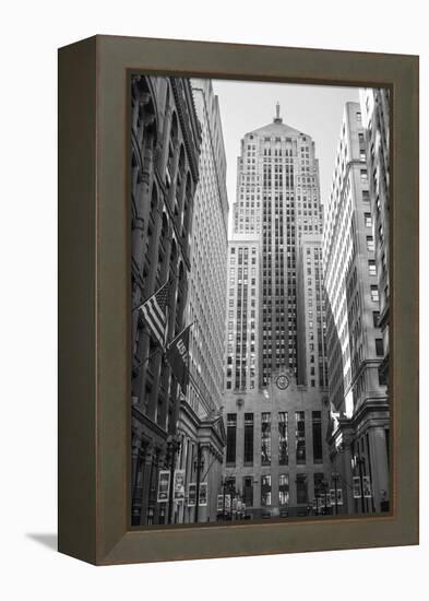 Chicago Board of Trade Building, Downtown Chicago, Illinois, United States of America-Amanda Hall-Framed Premier Image Canvas