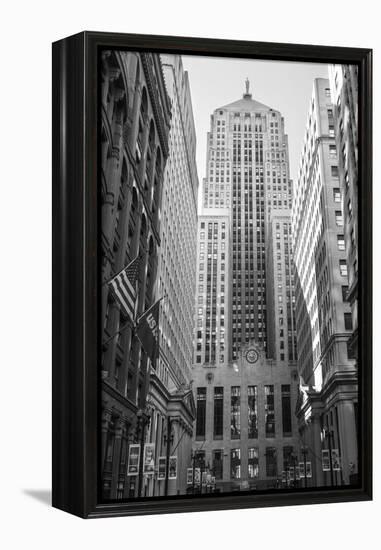 Chicago Board of Trade Building, Downtown Chicago, Illinois, United States of America-Amanda Hall-Framed Premier Image Canvas