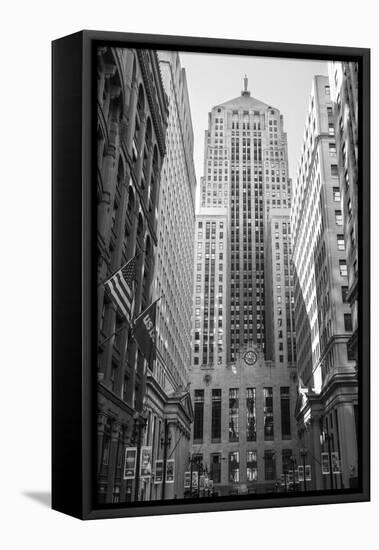 Chicago Board of Trade Building, Downtown Chicago, Illinois, United States of America-Amanda Hall-Framed Premier Image Canvas