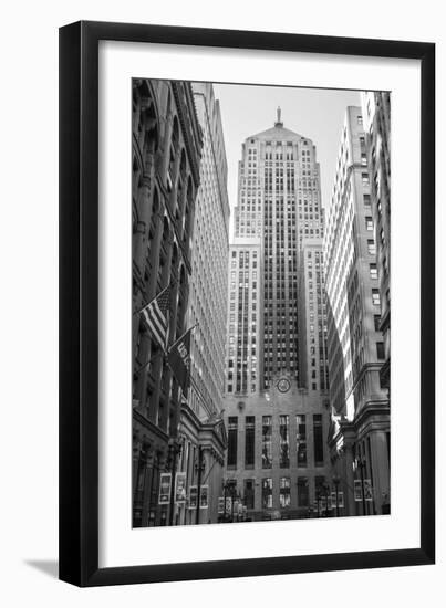 Chicago Board of Trade Building, Downtown Chicago, Illinois, United States of America-Amanda Hall-Framed Photographic Print