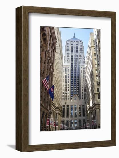 Chicago Board of Trade Building, Downtown Chicago, Illinois, United States of America-Amanda Hall-Framed Photographic Print