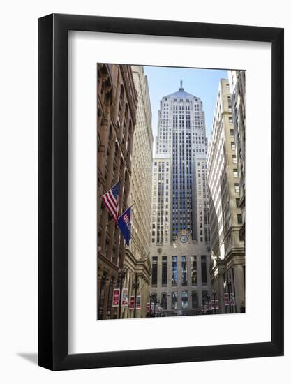 Chicago Board of Trade Building, Downtown Chicago, Illinois, United States of America-Amanda Hall-Framed Photographic Print