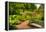 Chicago Botanic Garden Bench-Steve Gadomski-Framed Premier Image Canvas