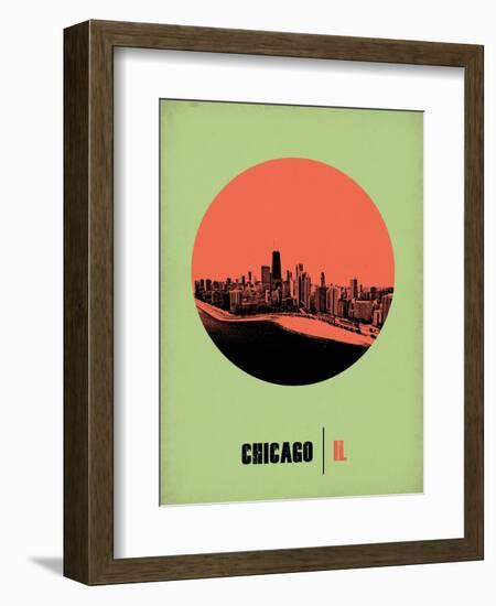 Chicago Circle Poster 2-NaxArt-Framed Art Print