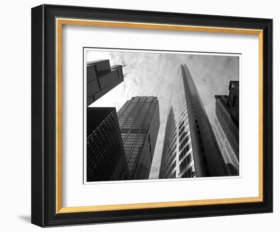 Chicago  city buildings-Patrick  J. Warneka-Framed Photographic Print