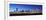 Chicago City Downtown Urban Skyline Panorama at Dusk with Skyscrapers over Lake Michigan with Clear-Songquan Deng-Framed Photographic Print