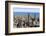 Chicago City Skyline and Lake Michigan, Chicago, Illinois, United States of America, North America-Amanda Hall-Framed Photographic Print