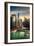 Chicago City View Afternoon-Steve Gadomski-Framed Photographic Print