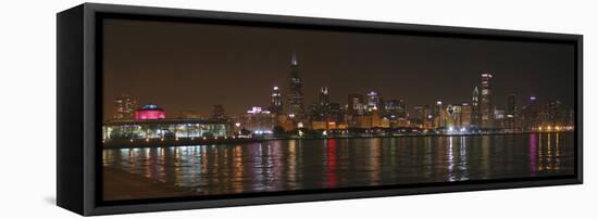 Chicago Cubs Skyline-Patrick Warneka-Framed Premier Image Canvas