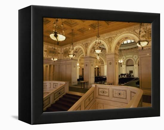 Chicago Cultural Center, Chicago, Illinois, USA-null-Framed Premier Image Canvas