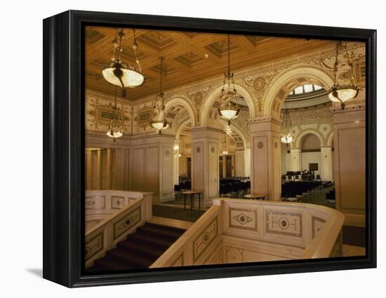 Chicago Cultural Center, Chicago, Illinois, USA-null-Framed Premier Image Canvas