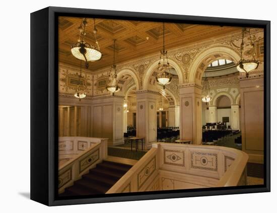 Chicago Cultural Center, Chicago, Illinois, USA-null-Framed Premier Image Canvas