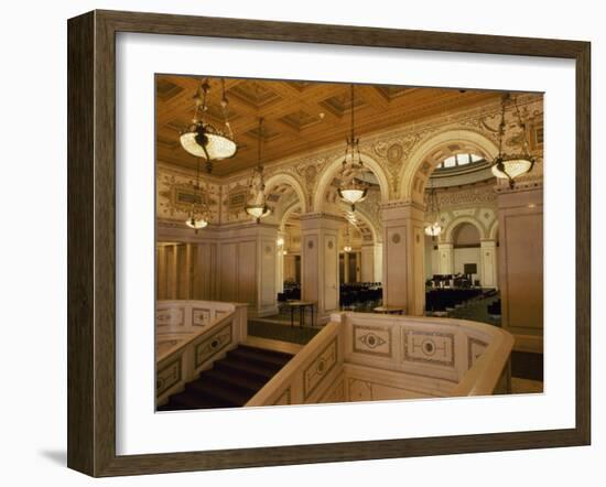 Chicago Cultural Center, Chicago, Illinois, USA-null-Framed Photographic Print