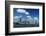 Chicago Daytime Skyline View from the Lake Michigan under Blue Sky. Panoramic View.-Yaro-Framed Photographic Print