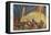 Chicago Exposition, the Fountain-null-Framed Stretched Canvas