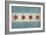 Chicago Flag-Ryan Fowler-Framed Art Print