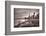 Chicago Foggy Lakefront BW-Steve Gadomski-Framed Photographic Print